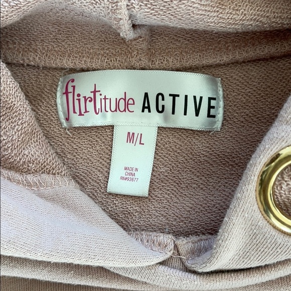Flirtitude Active tunic sweatshirt - Picture 4 of 4